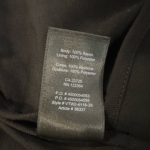 Aritzia Talula Kent Black Lightweight Open Front Blazer Jacket Size 8 Old Money - Picture 6 of 6